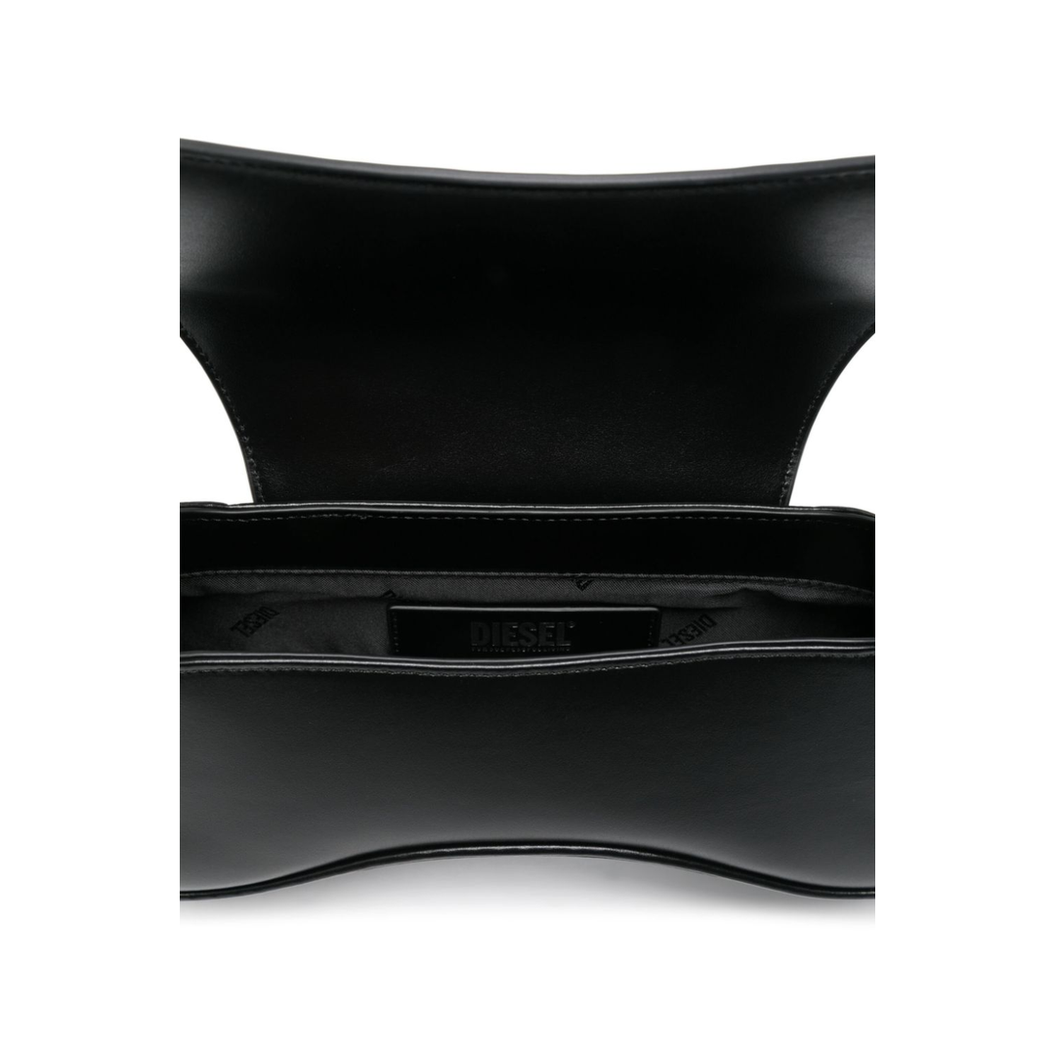 Play One Size Cow Leather Crossbody - Black