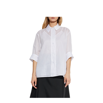 Short Sleeve Shirt Cotton White