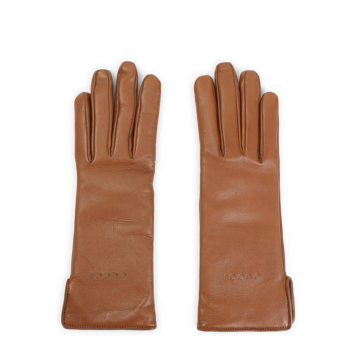 MAYFEYR - Gucci - Light Brown Lamb Leather Gloves - 8355813SAJN2765