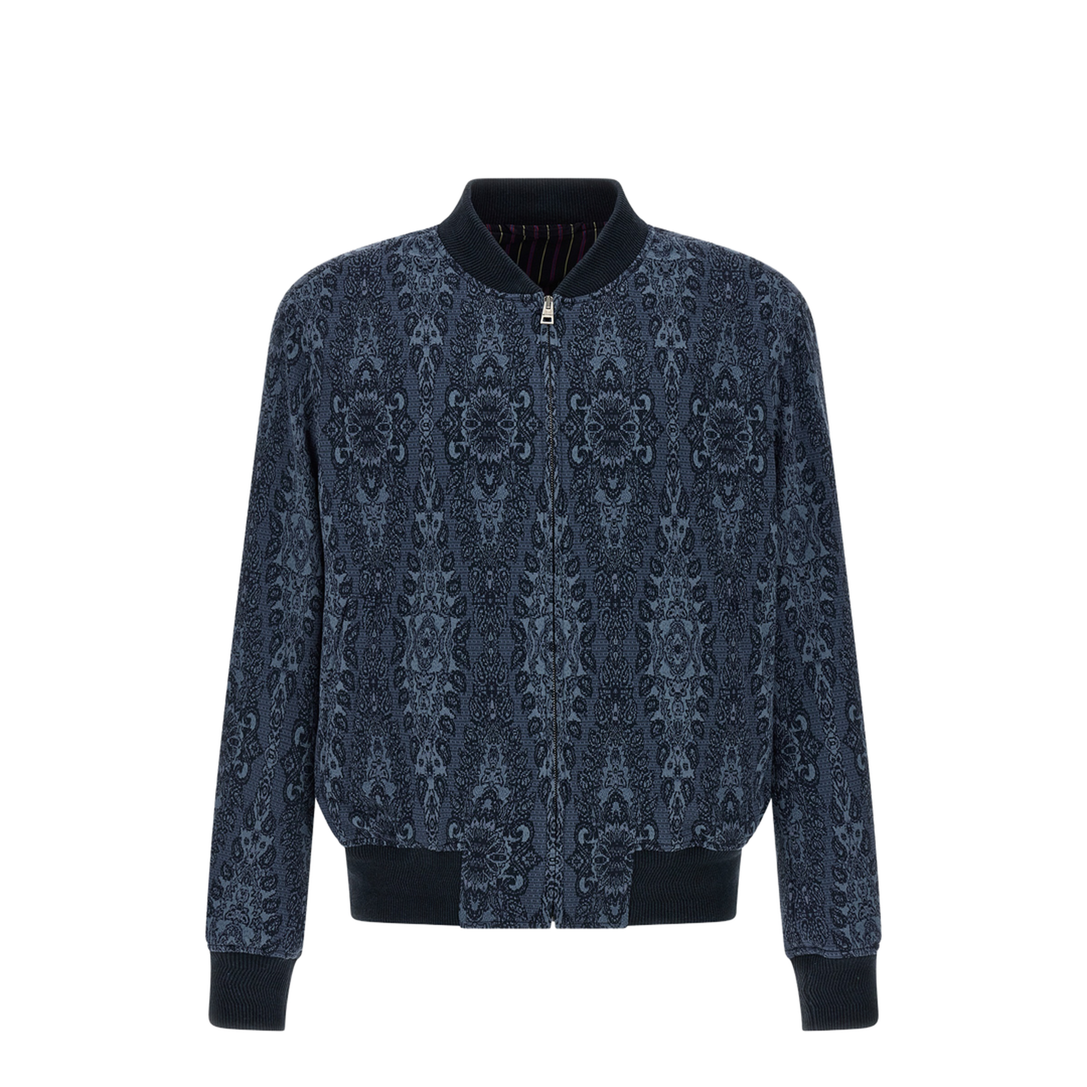 Men's Jacquard Bomber Jacket