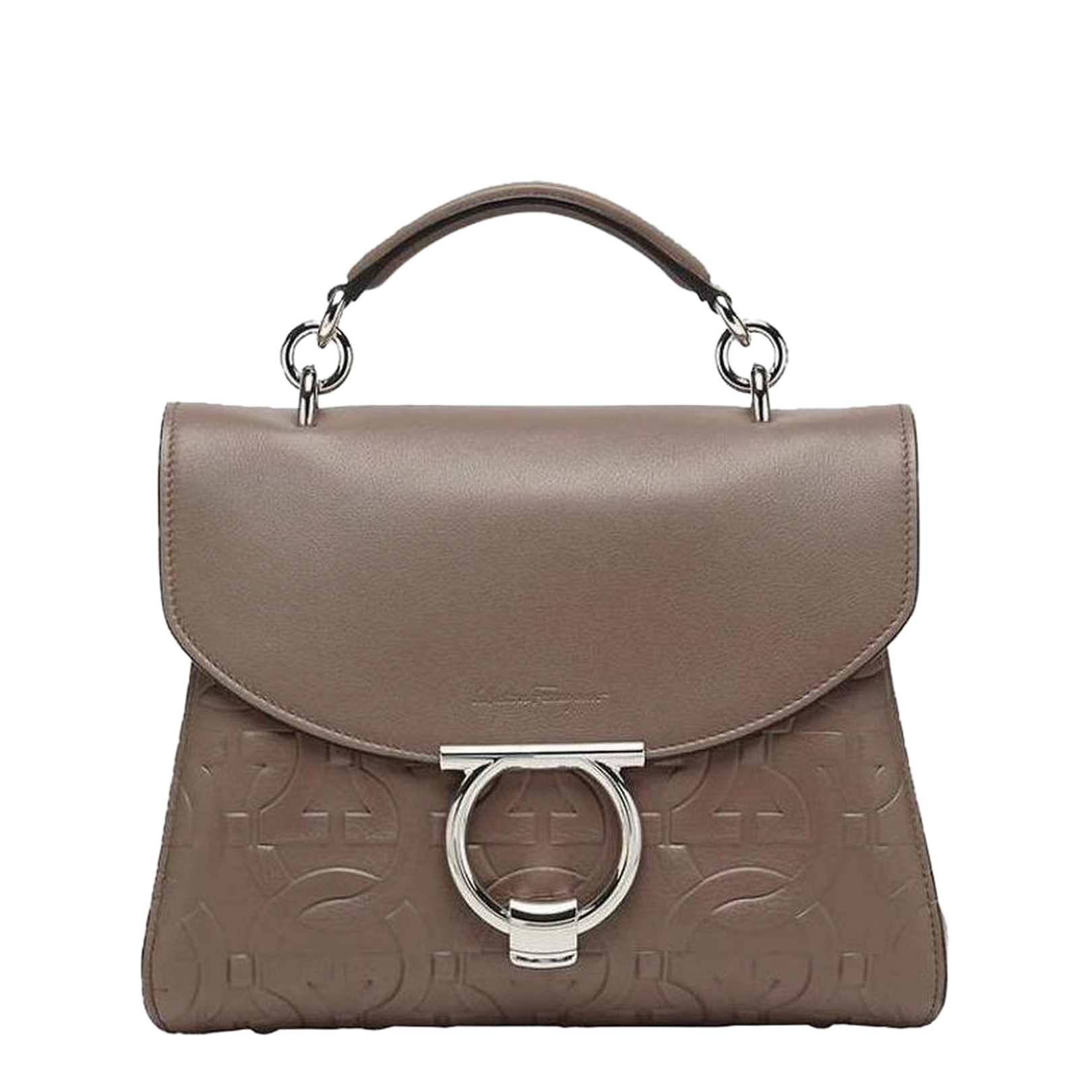 Margot Gancini Embossed Shoulder Bag
