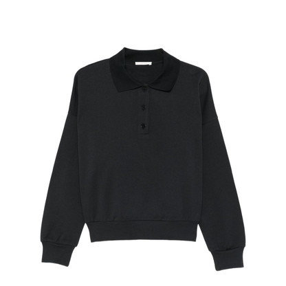 MAYFEYR - The Row - Midnight Blue Cotton Corzas Polo Shirt - 5748SK290DRN