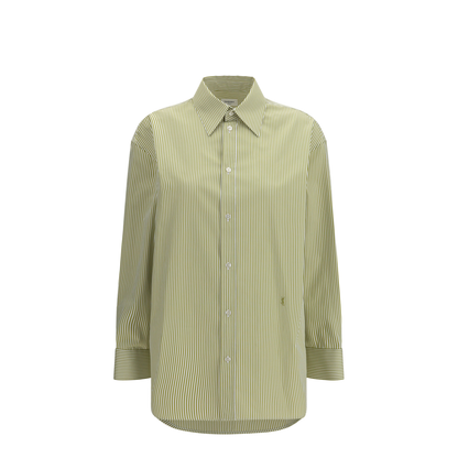 MAYFEYR - Saint Laurent - Vertical Striped Button Shirt - 865483Y260D
