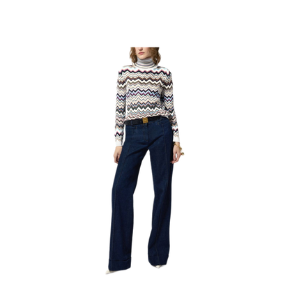 MAYFEYR - Missoni - Sweaters Navy - DS26WN1ABK01KOSMSPL