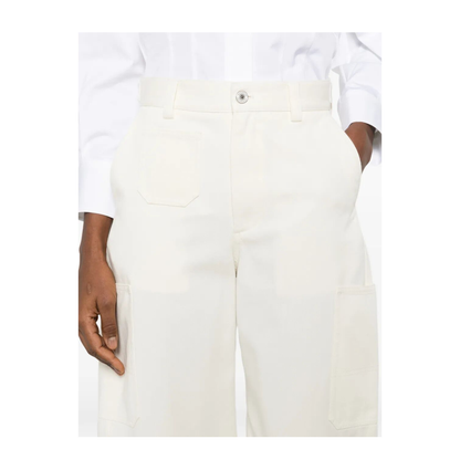 MAYFEYR - Givenchy - Cotton And Wool Cocoon Cropped Cargo Pants - BW519H164D