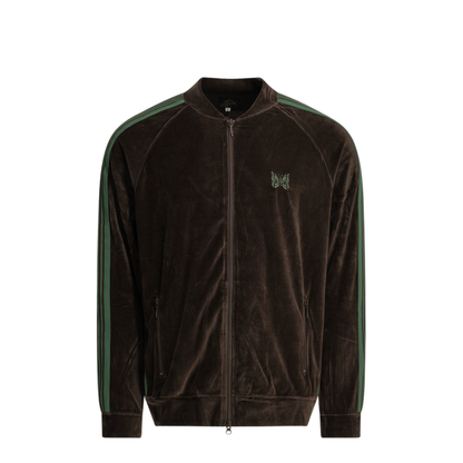 MAYFEYR - Needles - Track Zippered Sweatshirt - SX413CBROWN