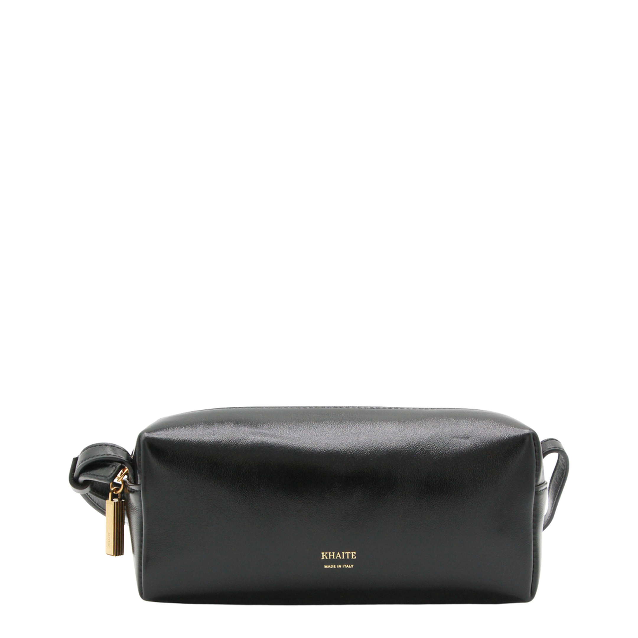 Kye Mini Calf Leather Crossbody - Black
