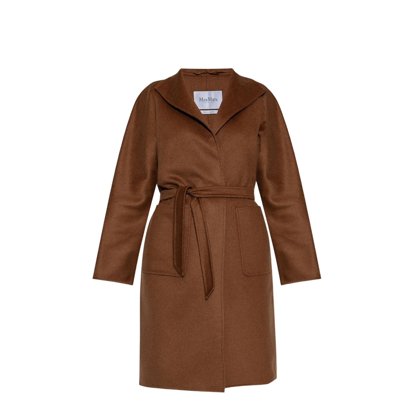 Cashmere Coat in Brown