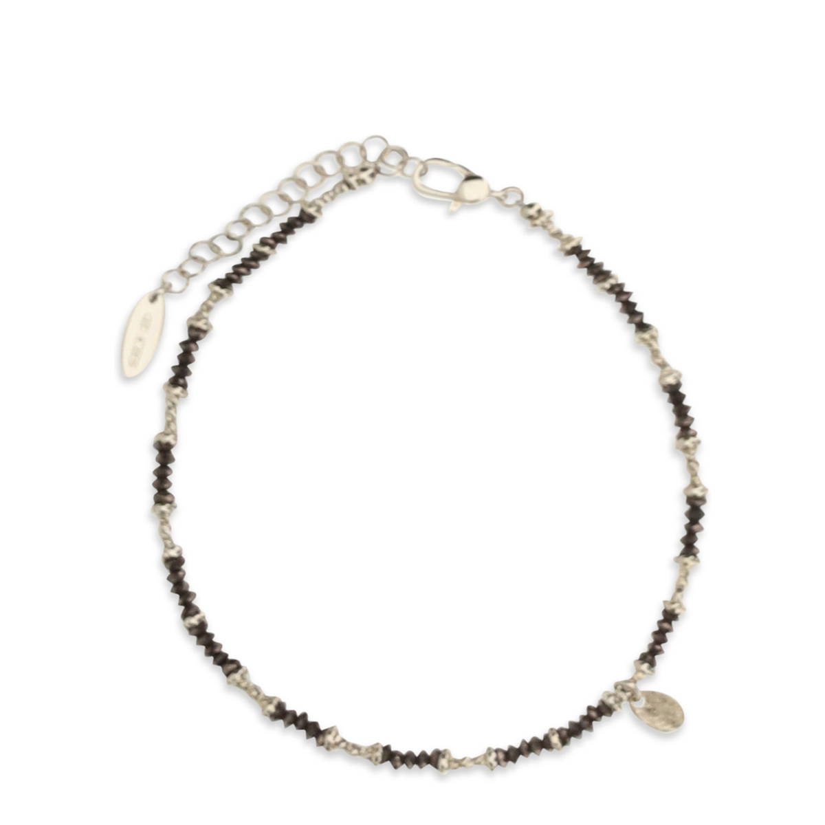 MAYFEYR - Brunello Cucinelli - Hematite And 925 Sterling Silver Anklet - MCAV9LB07PCKX04