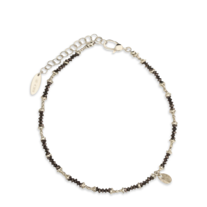 MAYFEYR - Brunello Cucinelli - Hematite And 925 Sterling Silver Anklet - MCAV9LB07PCKX04