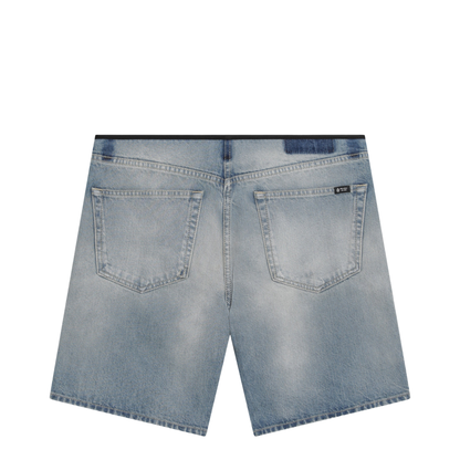 MAYFEYR - Prada - Blue Shorts With A Washed Effect - GFP557OOO19YBF0008