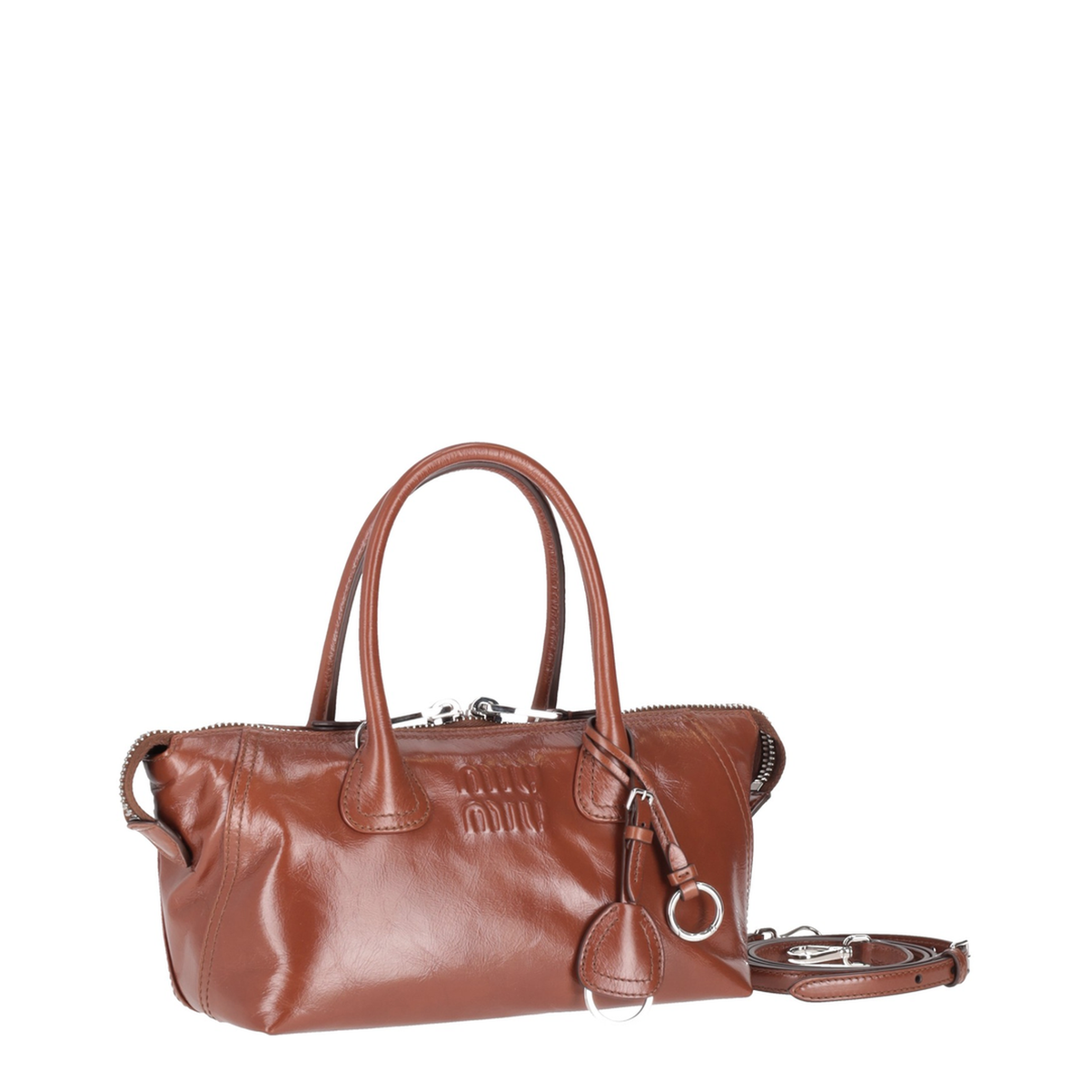 One Size Calfskin Tote - Palissandro Brown