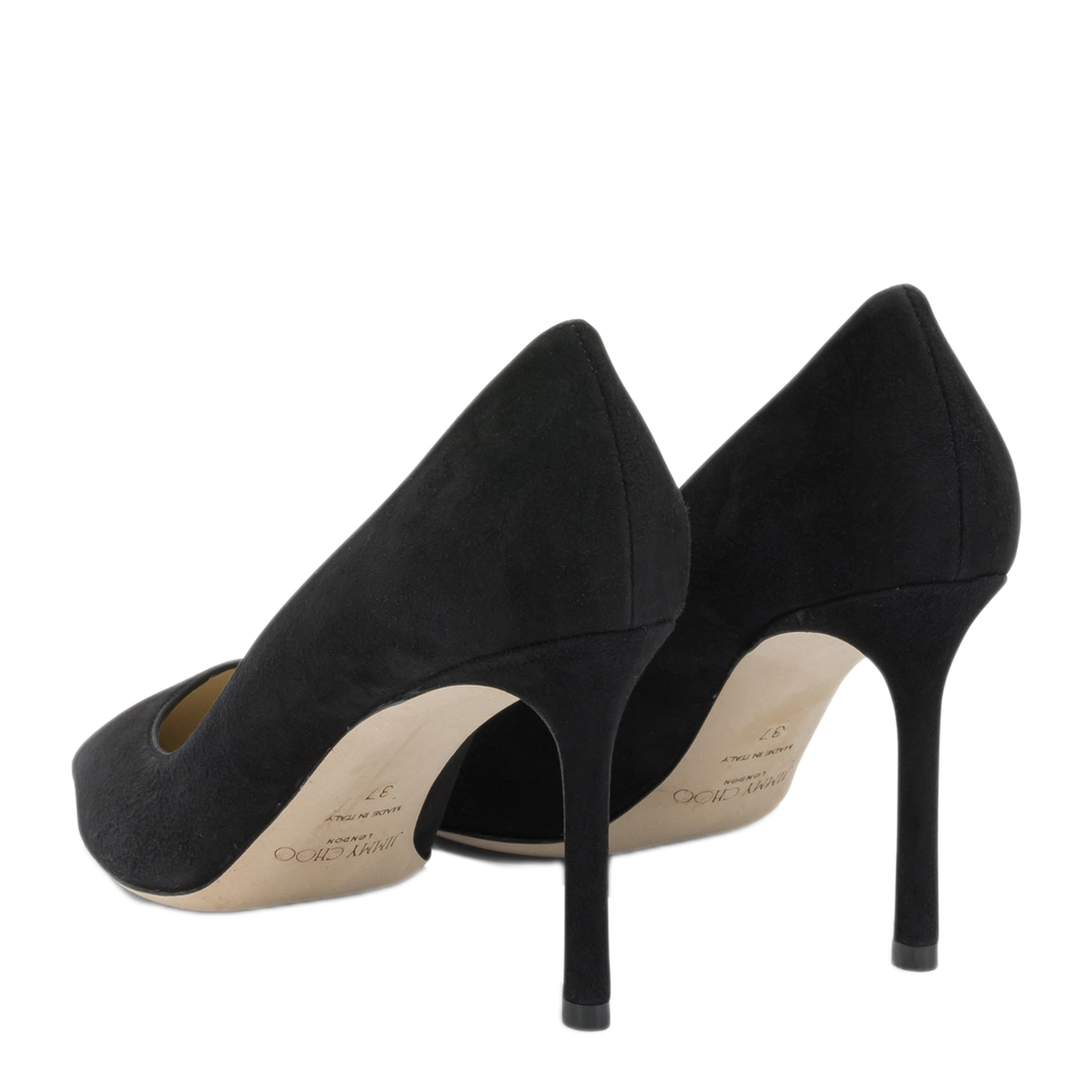 MAYFEYR - Jimmy Choo - Romy 85Mm Pumps - ROMY85SUEBLACK
