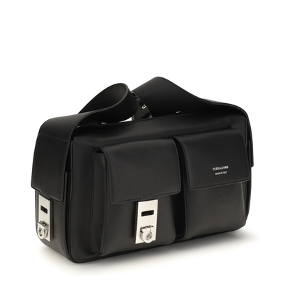 MAYFEYR - Ferragamo - Hug Buckle Utility Shoulder Bag - 797412001