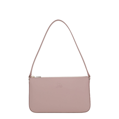 Pink Top Zip Fastening Single Shoulder Strap Bag