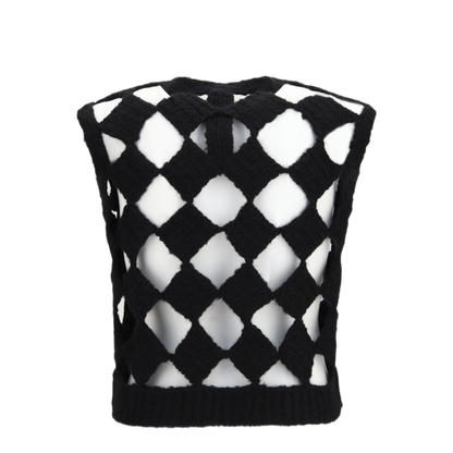 MAYFEYR - Rick Owens - Open Knit Vest - RR02F469909