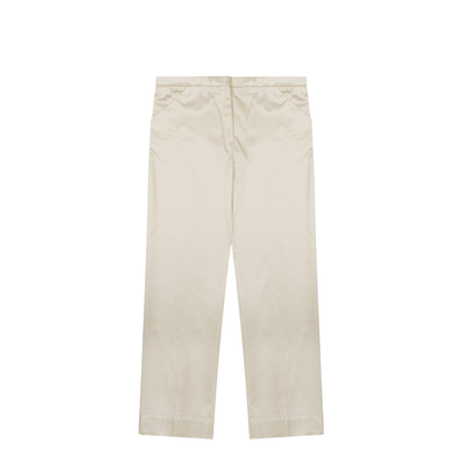 MAYFEYR - Toteme - Cropped Straight Pants - 252WRB0248FB0391ECRU116