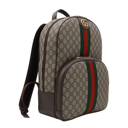 Ophidia Medium Canvas Backpack - Gray