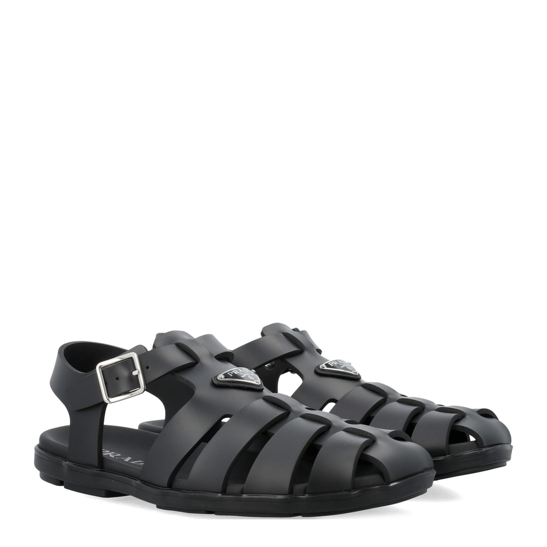 MAYFEYR - Prada - Cage Fisherman Sandals - 2X3119FD0013LKKF0002