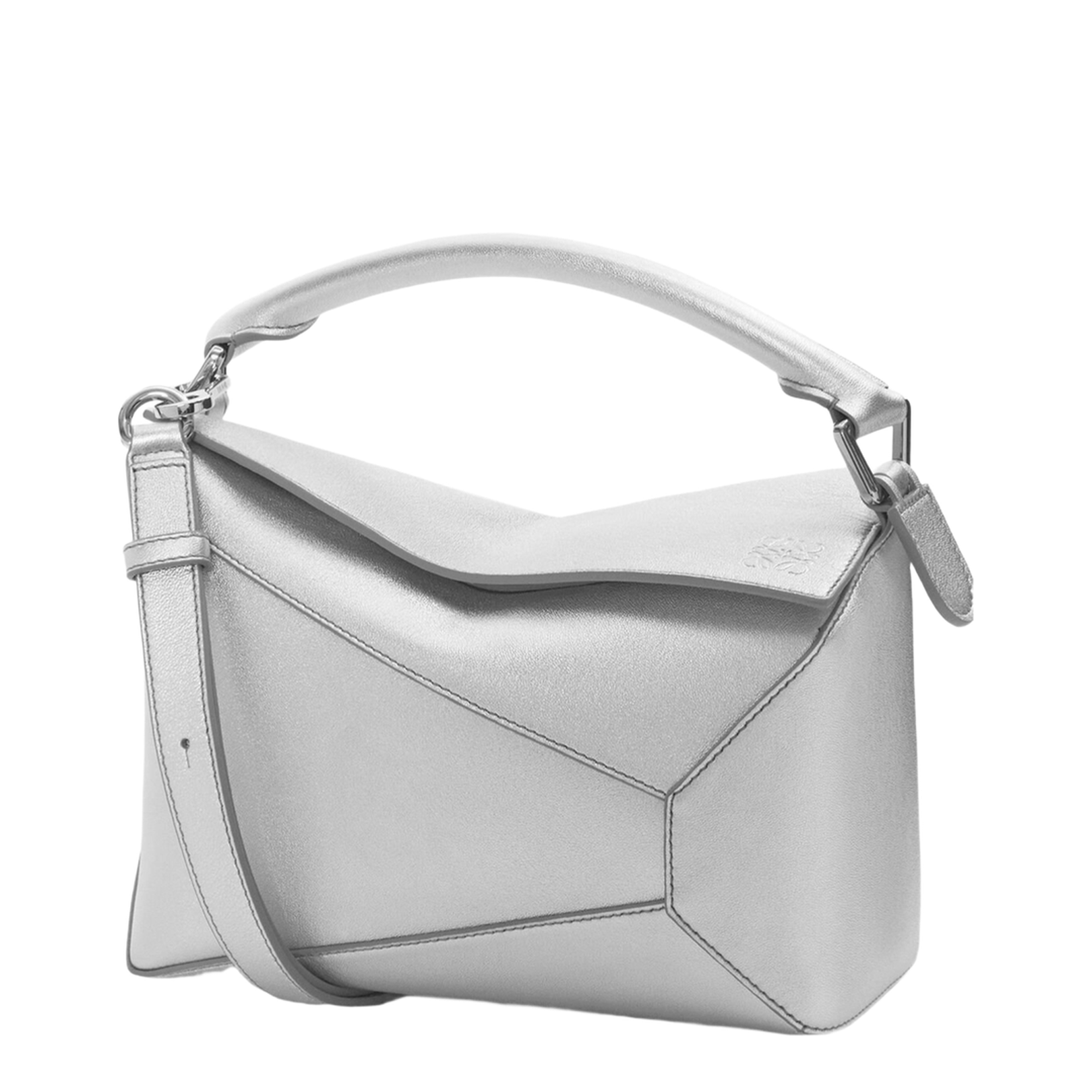Puzzle Edge Small Leather Handbag