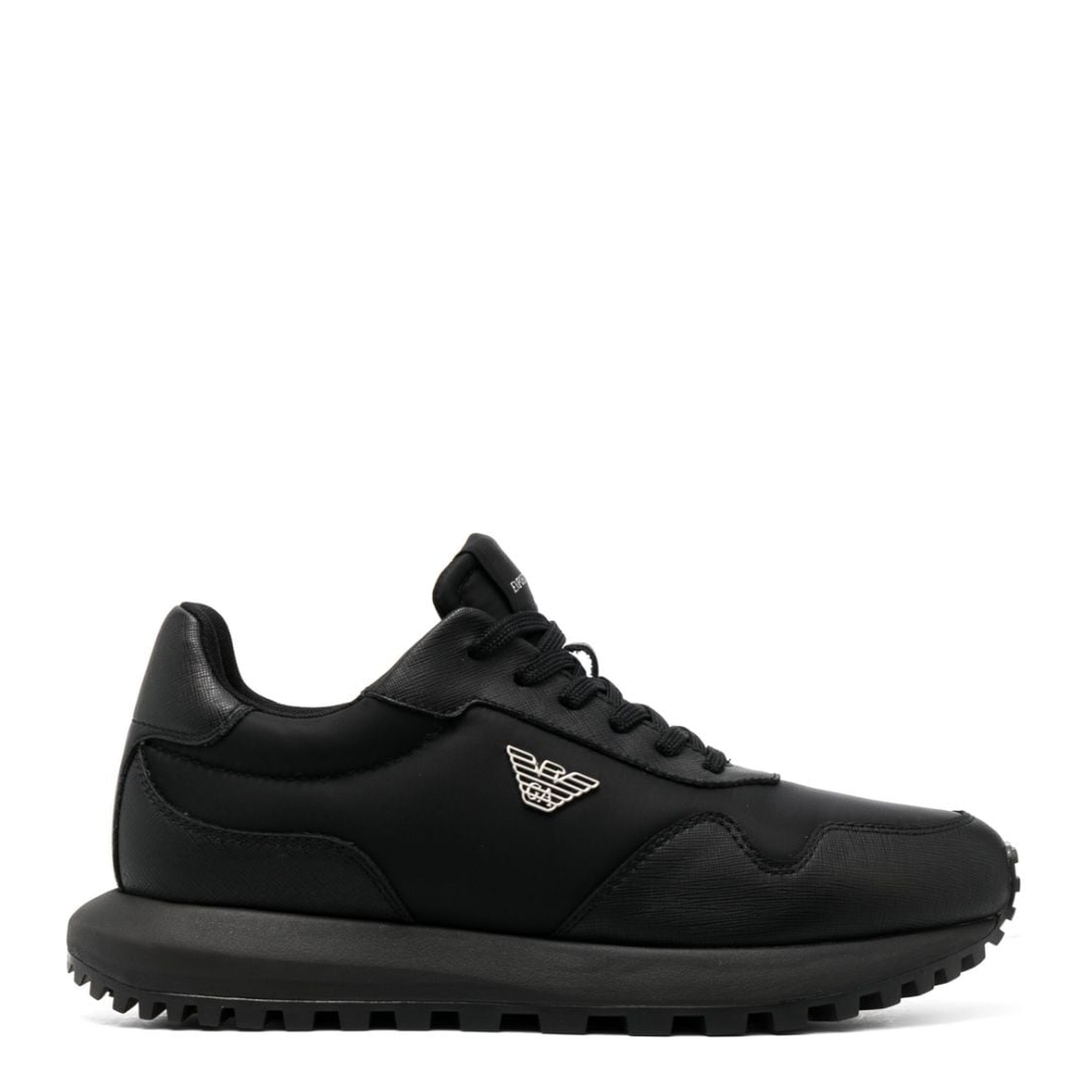 Chunky Rubber Sole Lace-Up Shoes