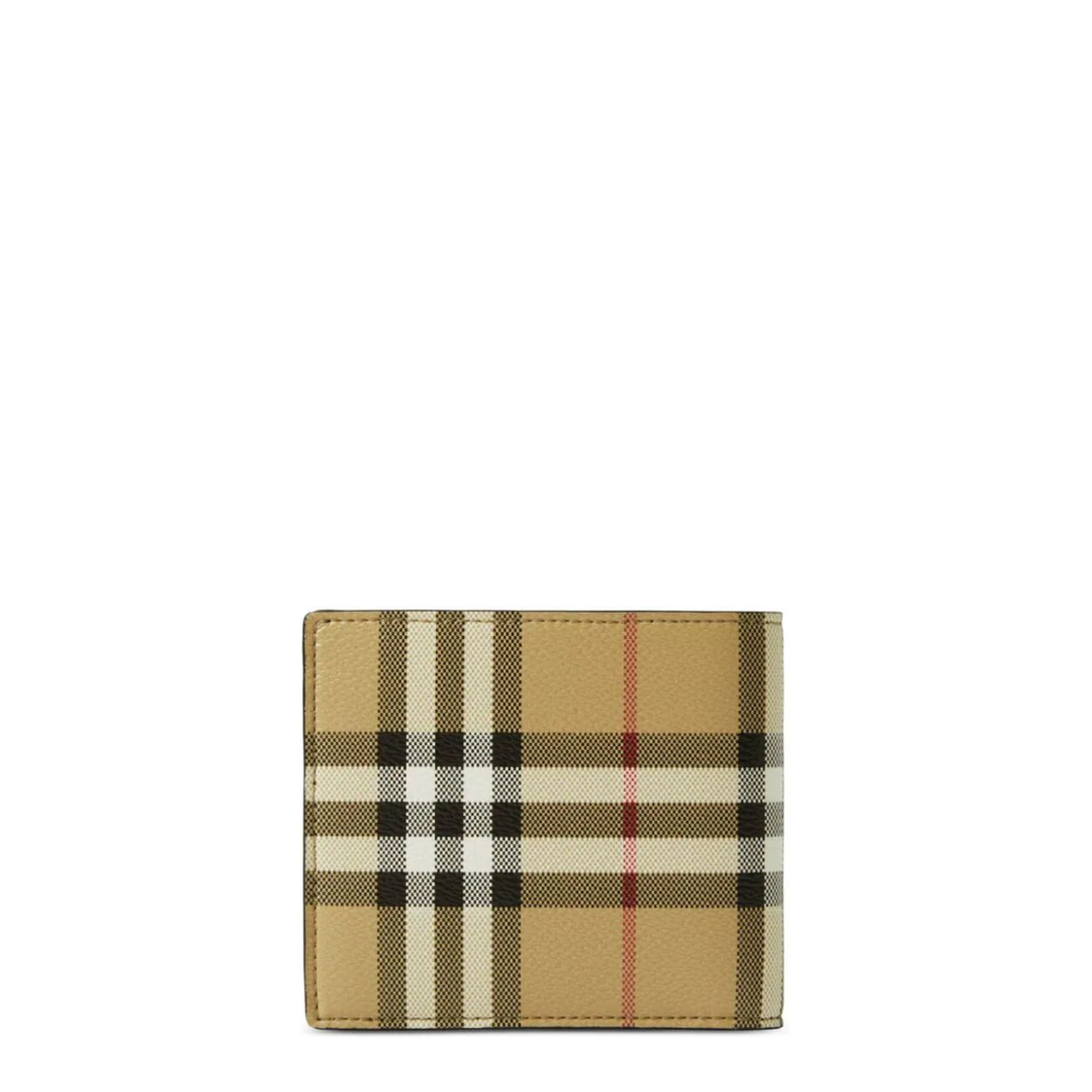 Bi-Fold Vintage Check Wallet