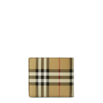 Bi-Fold Vintage Check Wallet
