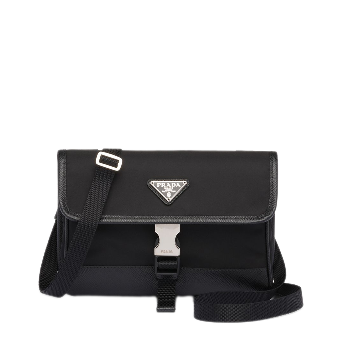 Re-Nylon And Saffiano Leather Smartphone Case
