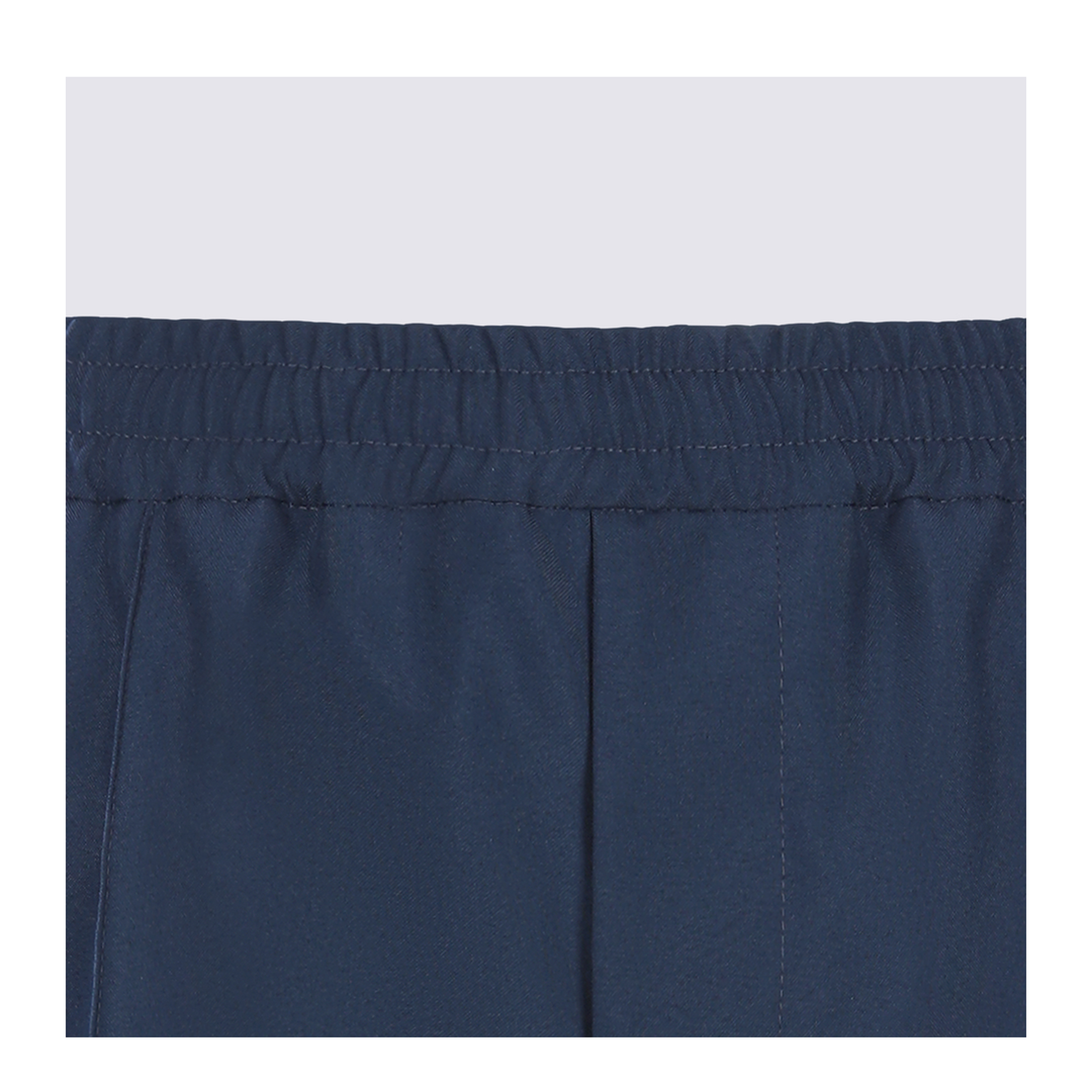 Technical Panama Sportswear Trousers in Dark Blue