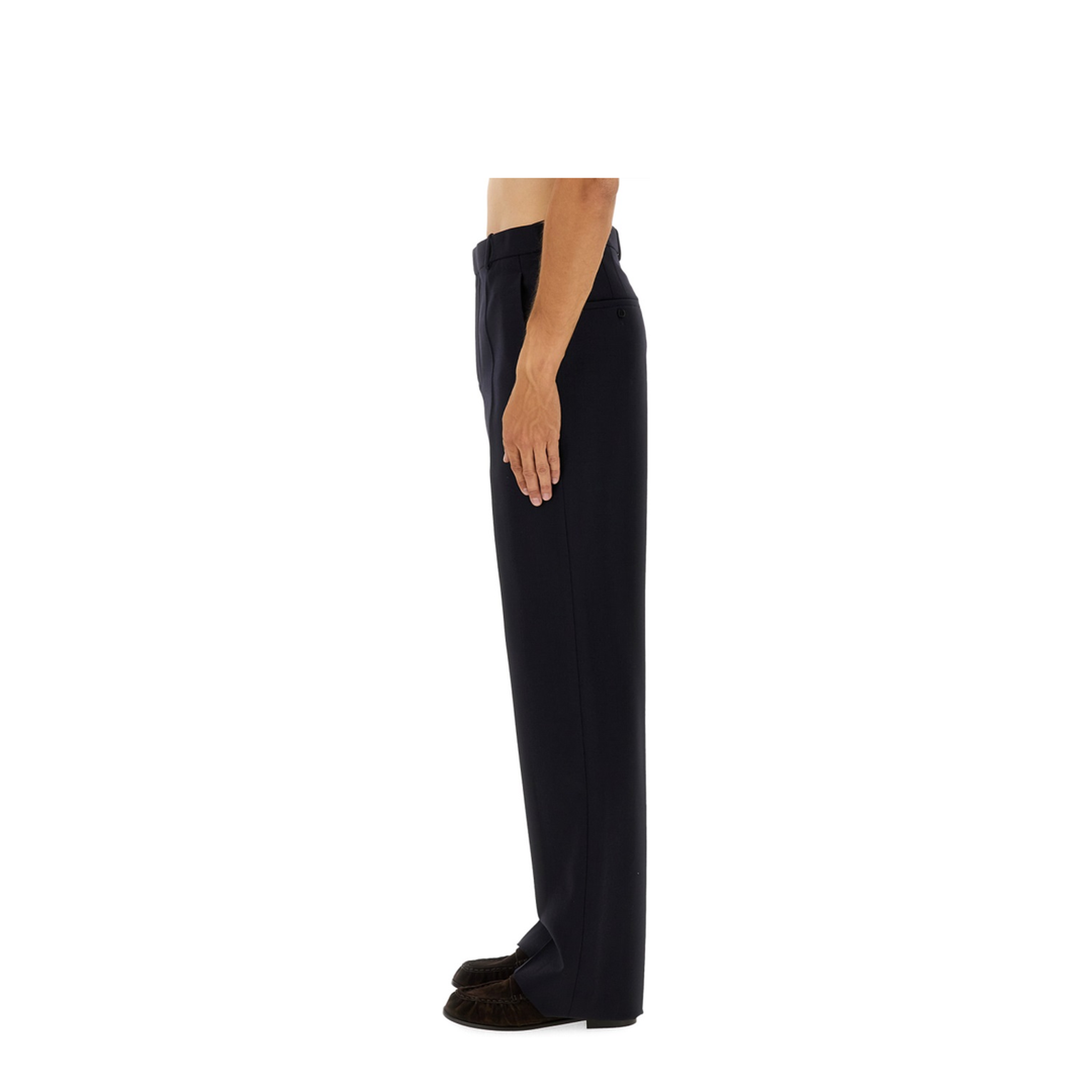 Chiné Wool Trousers
