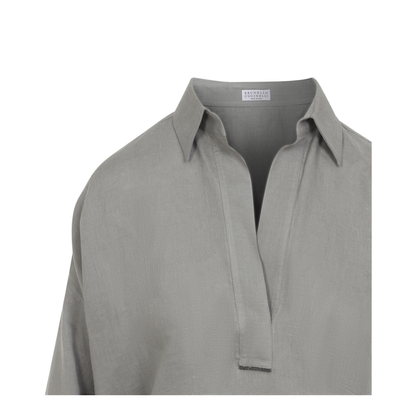 MAYFEYR - Brunello Cucinelli - Linen Blouse - MA698MQ705