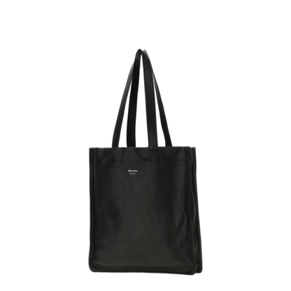 MAYFEYR - Prada - Black Nappa Leather Shopping Bag - 2VG1352ZQ4F0002