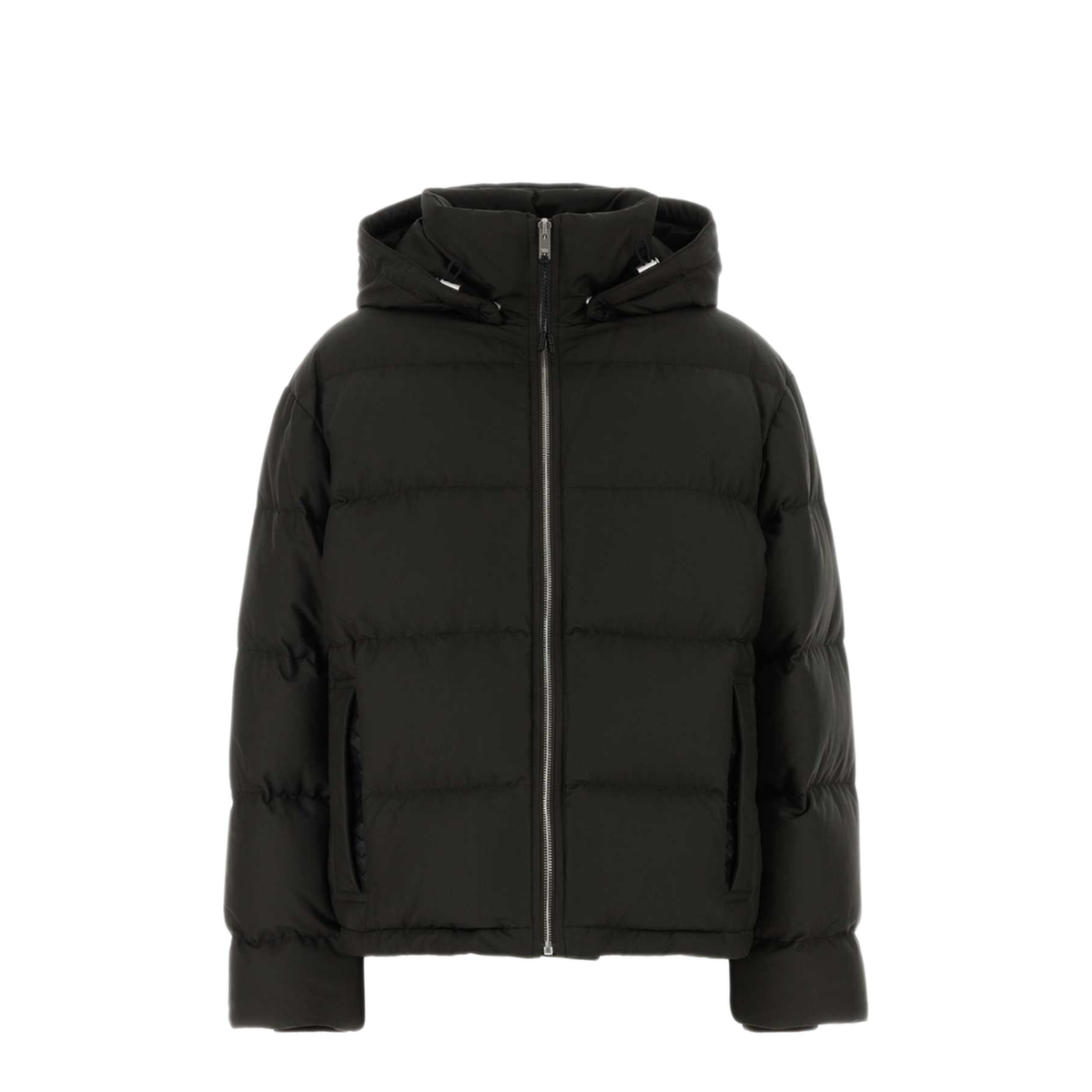MAYFEYR - Bottega Veneta - Black Cotton Blend Down Jacket - A00AF6V6YS02789