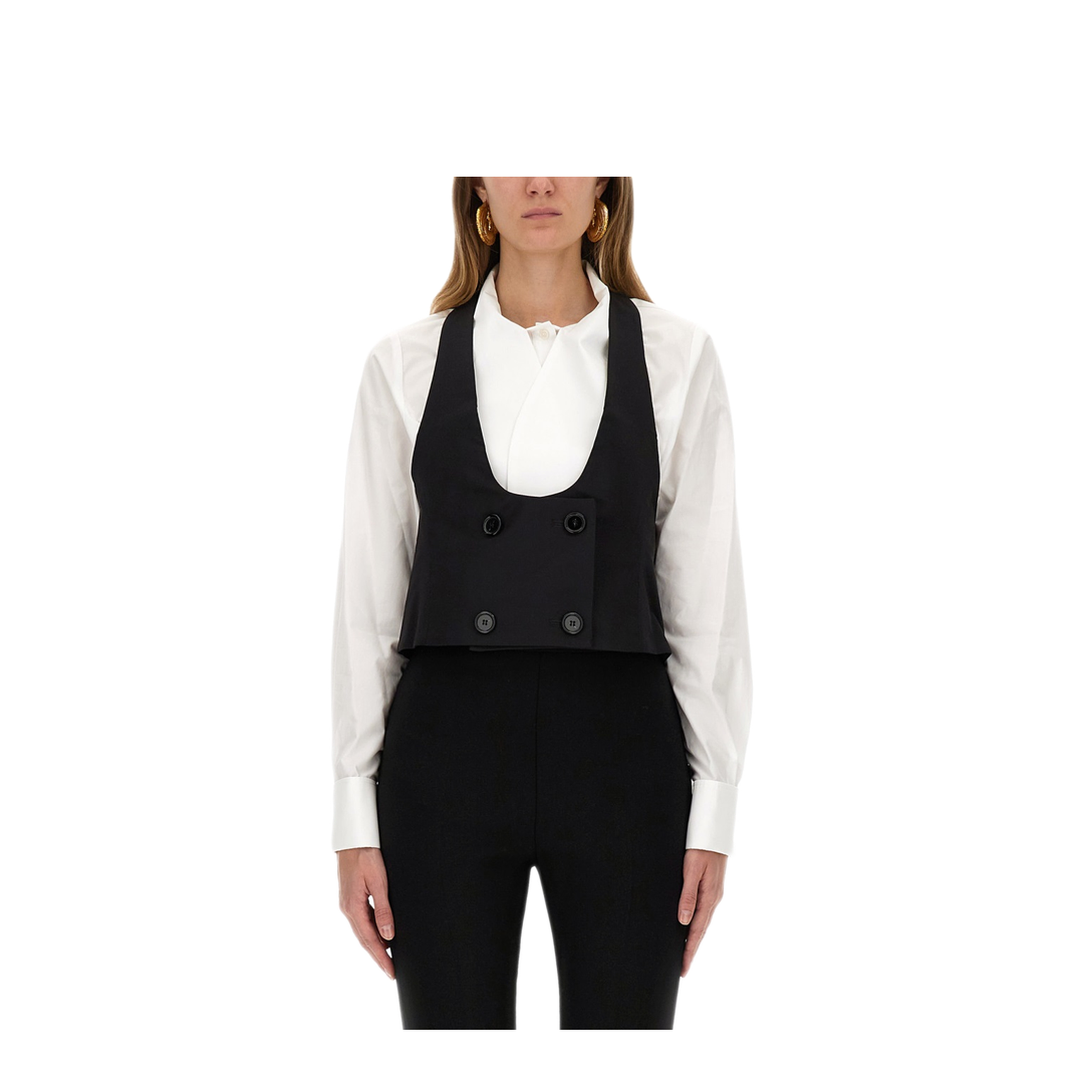 MAYFEYR - NINA RICCI - Open Back Vest - 25ACTO030CO1099U9000