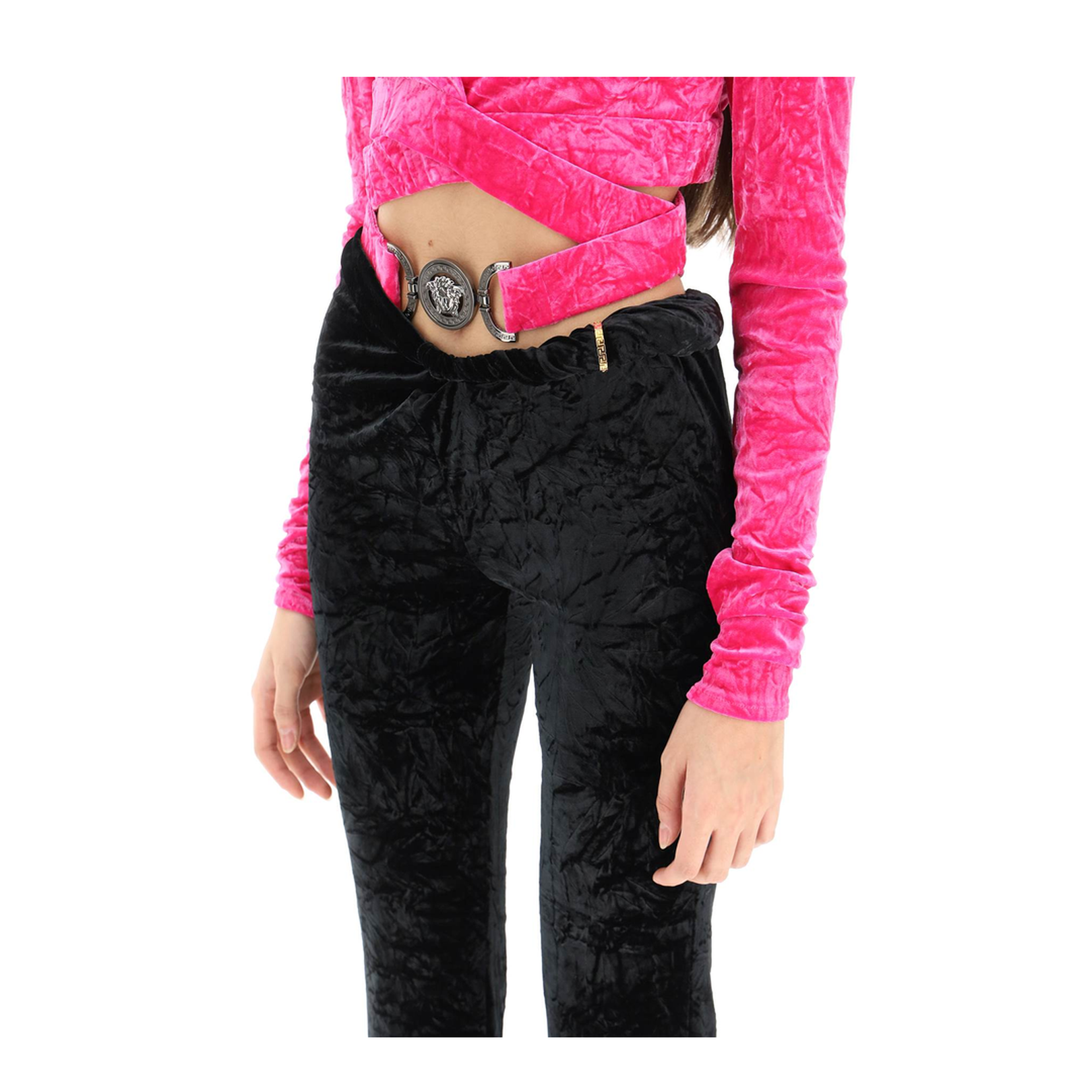 Velvet Flared Pants