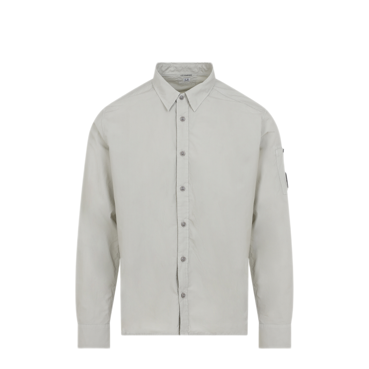 MAYFEYR - C.P. Company - Beige Cotton Long Sleeve Shirt - 20CMSH229A005328G904