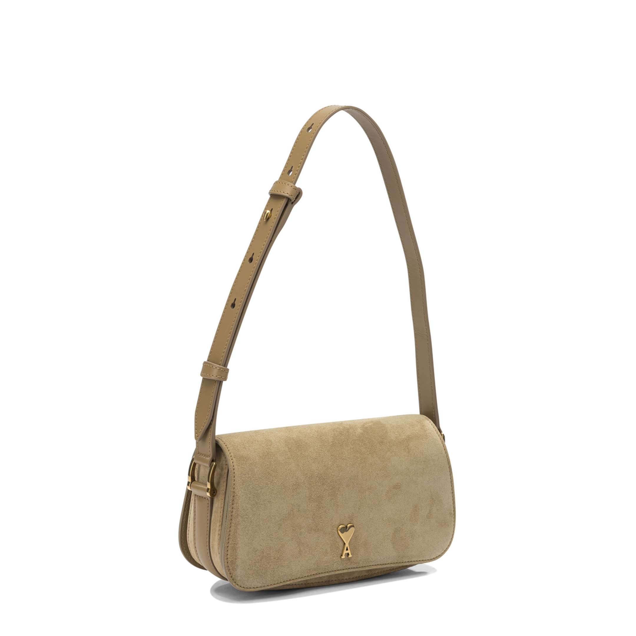 Honey Yellow Cow Leather Shoulder Bag
