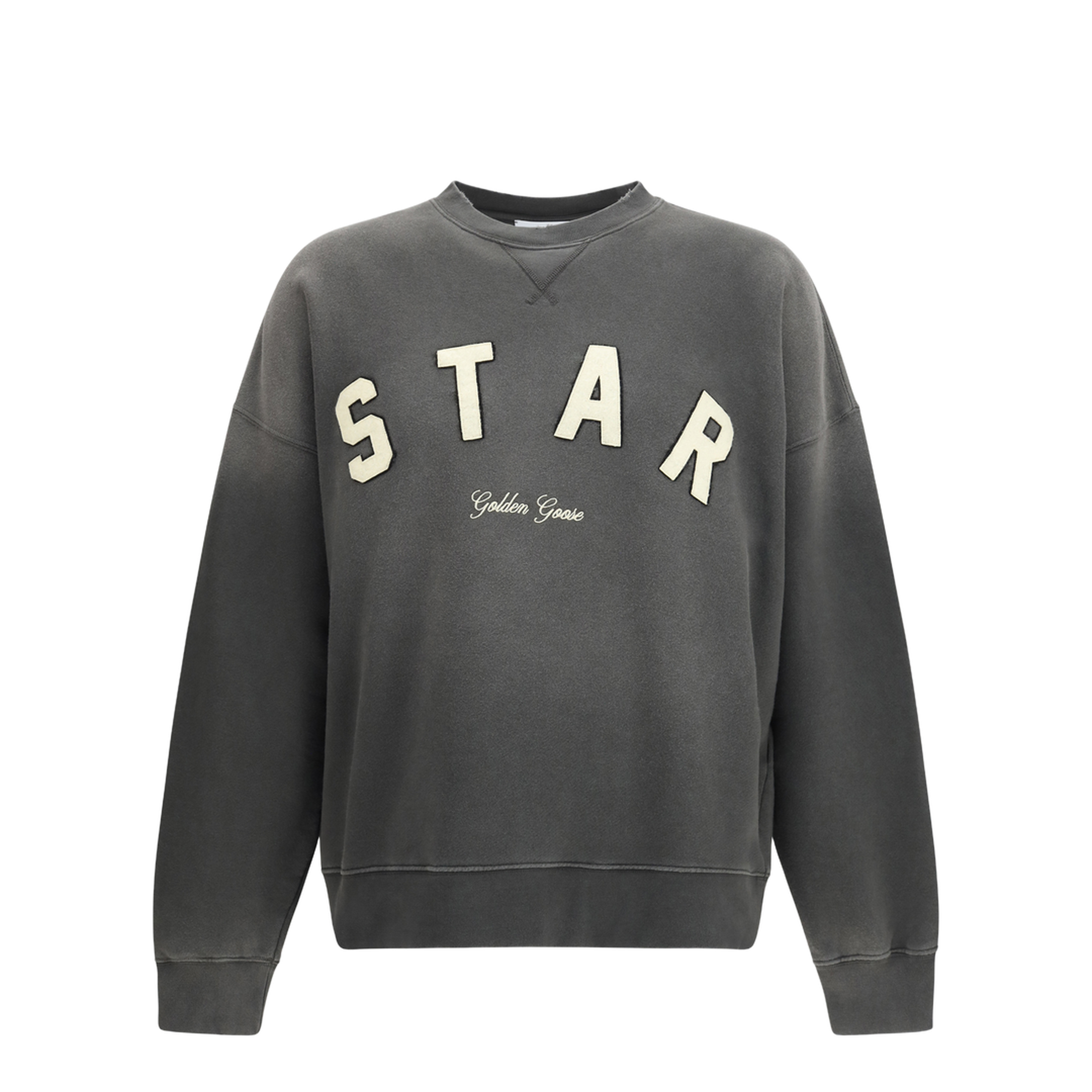 MAYFEYR - Golden Goose - Star Embroidered Sweatshirt - GUP02713P002417