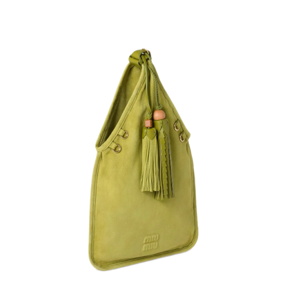 MAYFEYR - Miu Miu - Suede Bag - 5BA295VOLO2CSSF077G