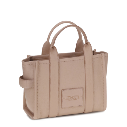 Small Calf Leather Tote - Pink