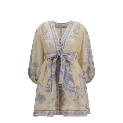 MAYFEYR - Zimmermann - Indra Plunge Mini Dress - 3500DSS262