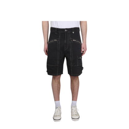MAYFEYR -  - Peio Denim Bermuda Shorts - SH0065HAA2H06H01BK