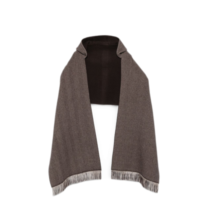 MAYFEYR - Brunello Cucinelli - Cashmere Scarf White - MSCDAGW86CX945