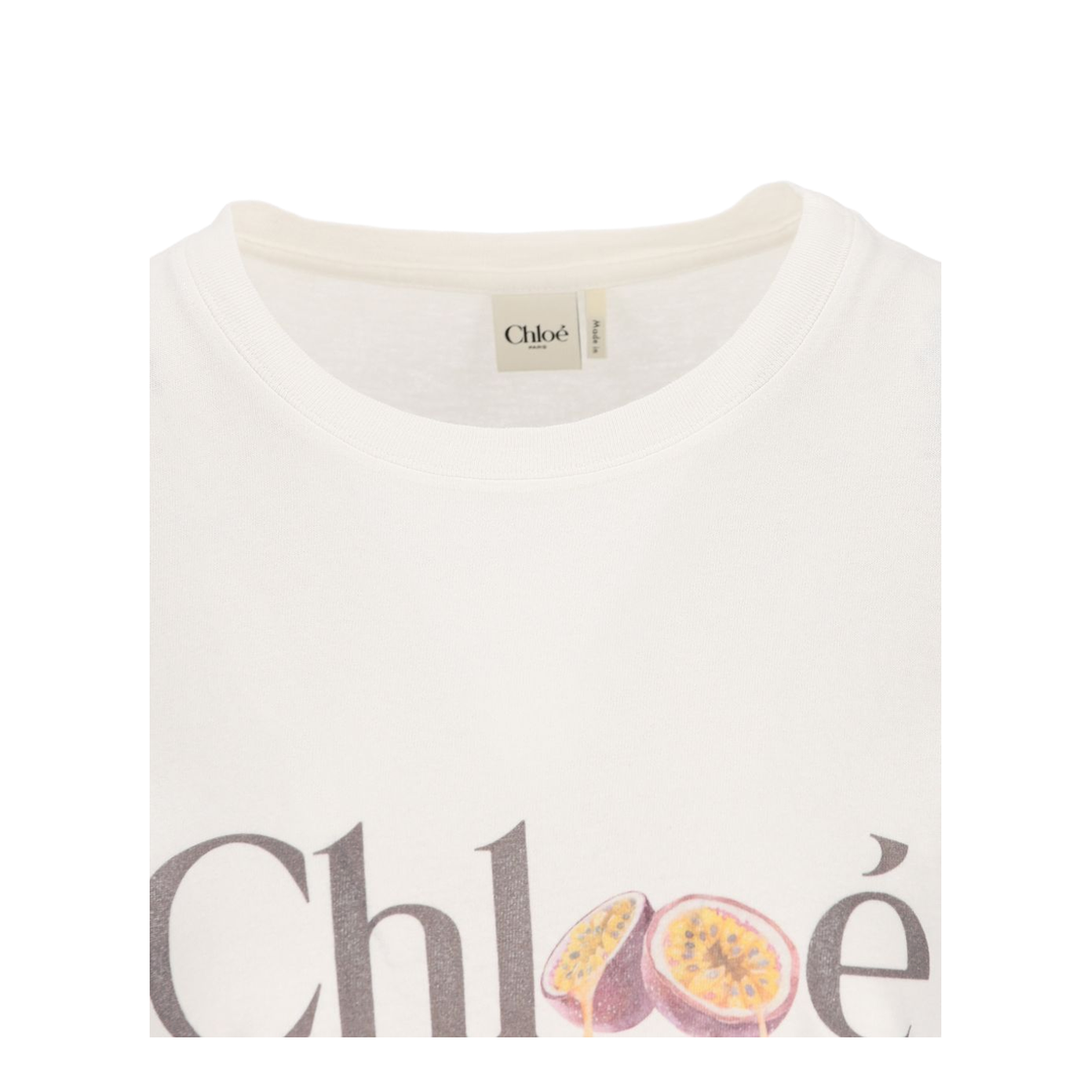 Baby Fit Logo T-Shirt in Cotton Jersey White