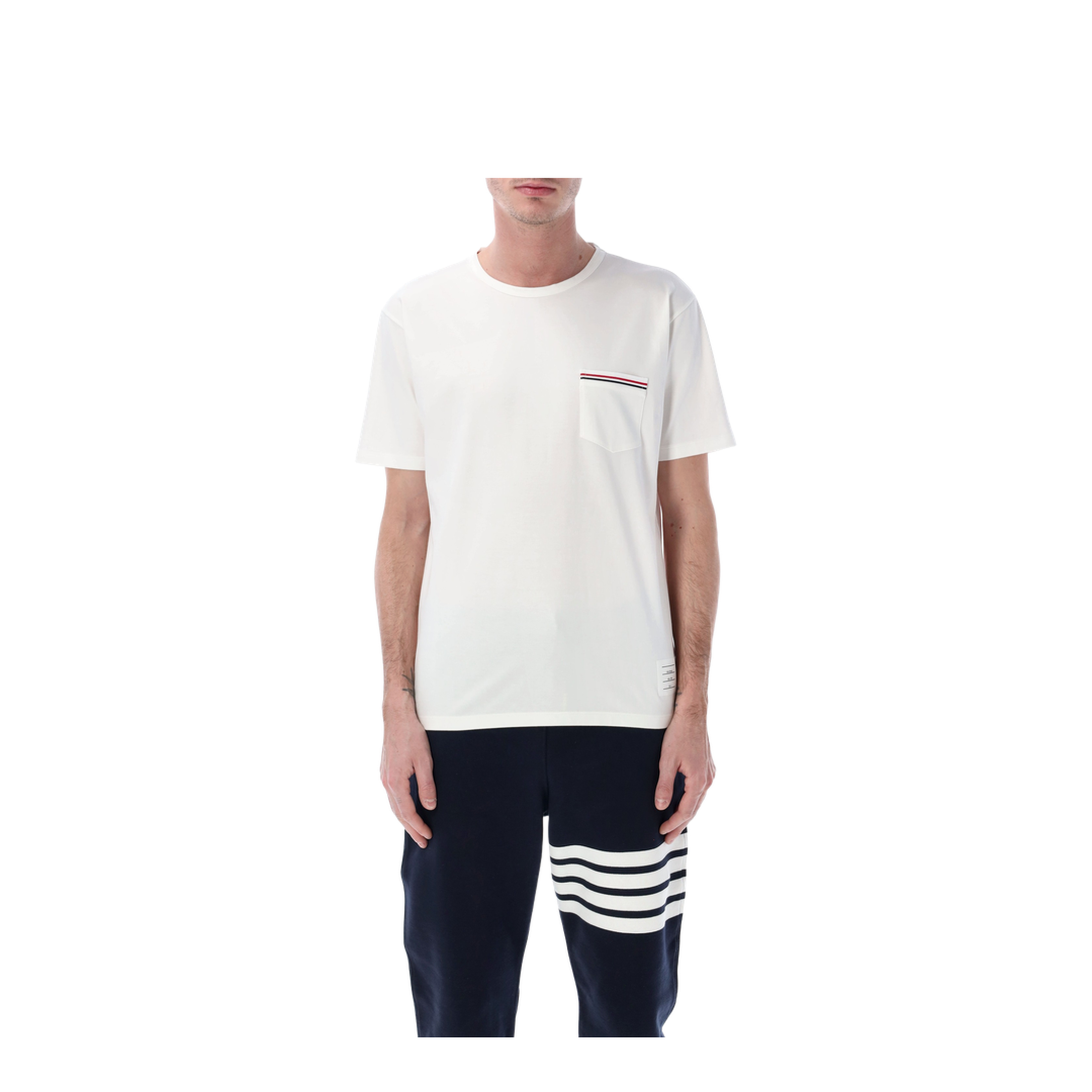 SS RWB Pocket Tee in Medium Weight Jersey