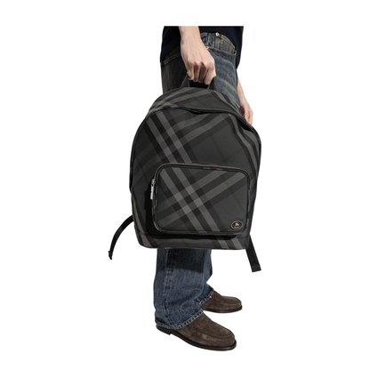 MAYFEYR - Burberry - Grid Backpack - 8116868A2560CHARCOAL