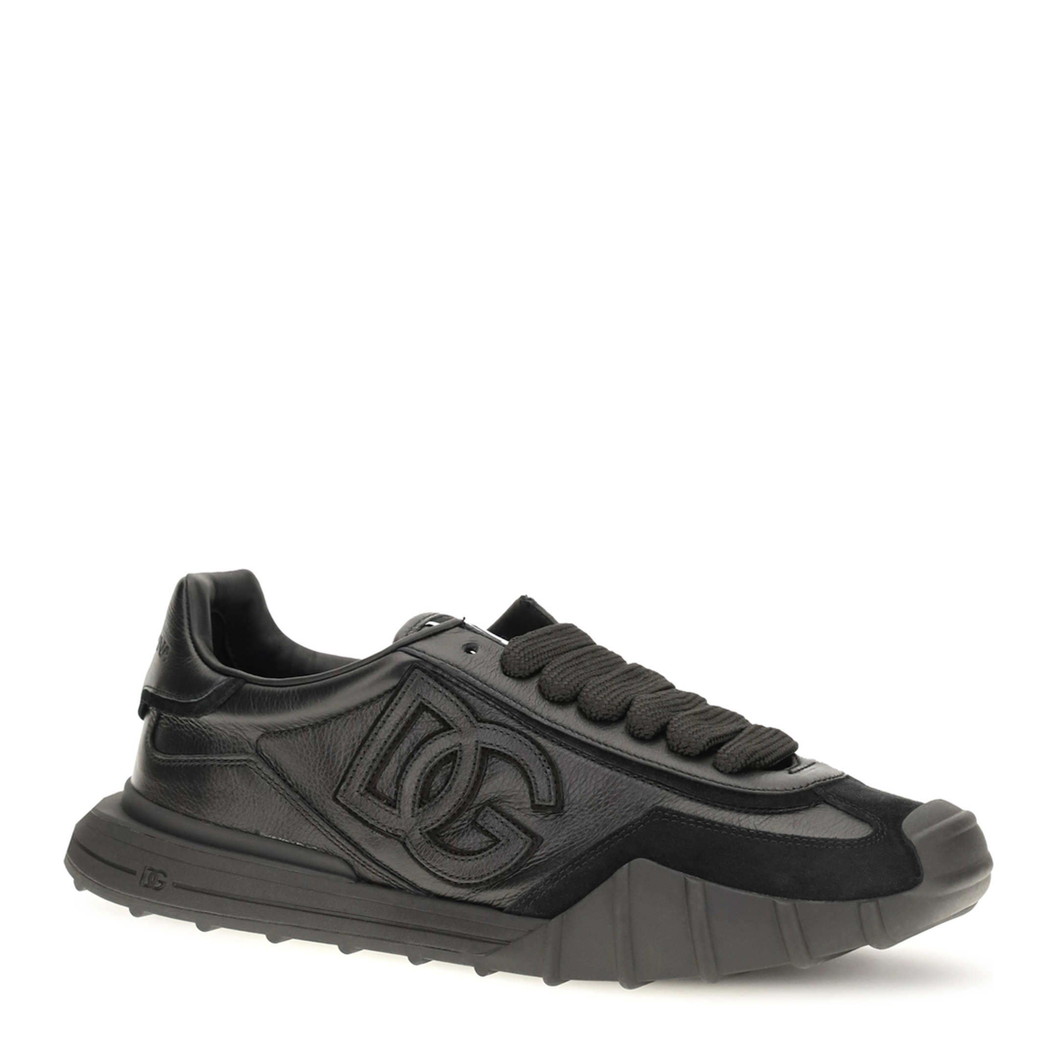 MAYFEYR - Dolce & Gabbana - Athletic Fabric And Leather Sneakers - CS2384A0569