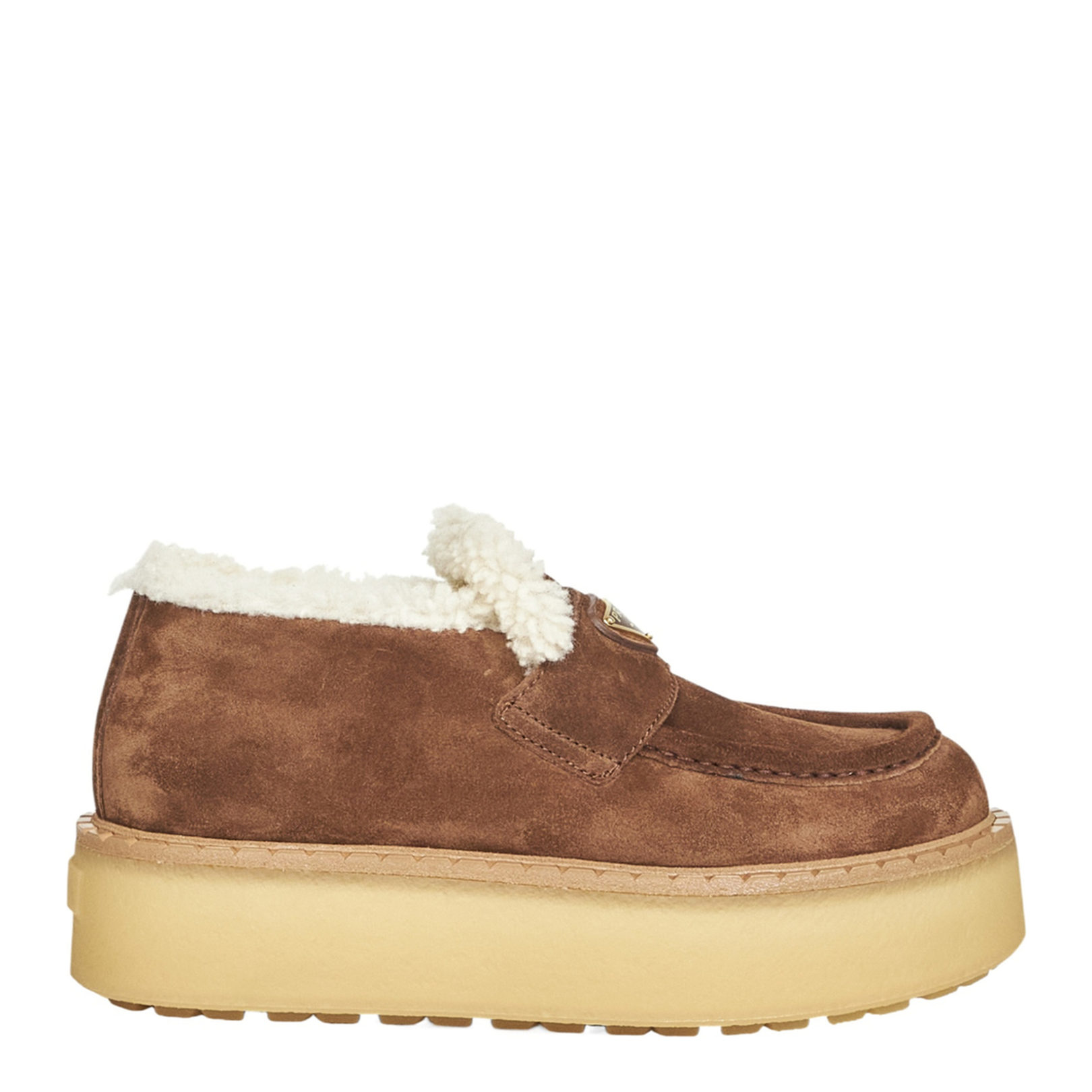 Brown Suede Loafers