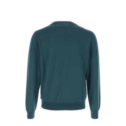 MAYFEYR - Prada - Teal Green Wool Sweater - UMF146SOOO18DYF0154