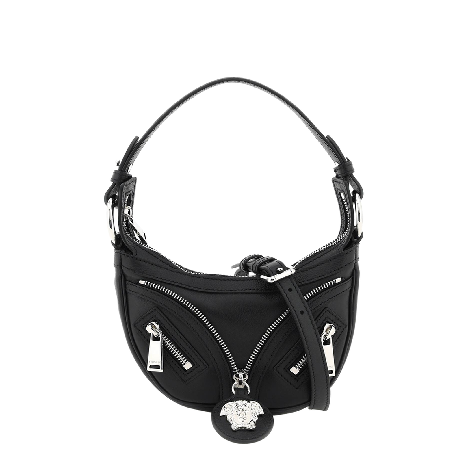 Repeat Mini Black Hobo Bag